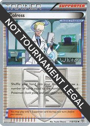 [PKM] Colress (118/135) (American Gothic - Ian Whiton) [World Championships 2013]