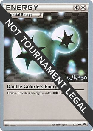 [WC BE] Double Colorless Energy (92/99) (American Gothic - Ian Whiton) [World Championships 2013]