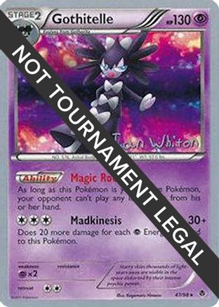 [PKM] Gothitelle (47/98) (American Gothic - Ian Whiton) [World Championships 2013]
