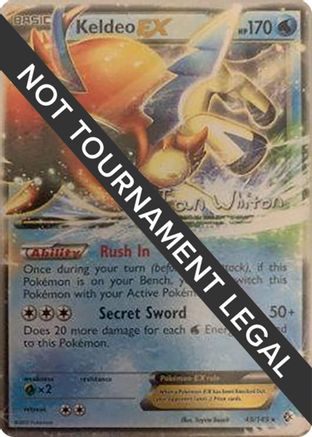 [PKM] Keldeo EX (49/149) (American Gothic - Ian Whiton) [World Championships 2013]