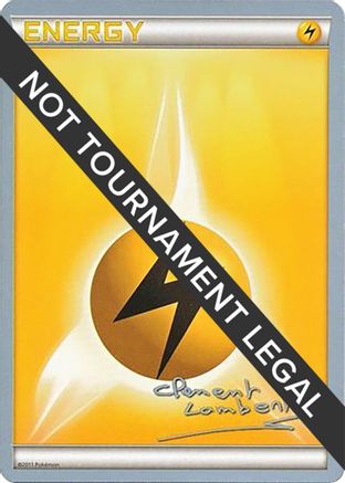 [PKM BE]Lightning Energy (Anguille Sous Roche - Clement Lamberton) [World Championships 2013]