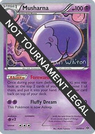 [PKM] Musharna (59/99) (American Gothic - Ian Whiton) [World Championships 2013]