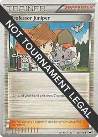 [PKM] Professor Juniper (98/108) (Anguille Sous Roche - Clement Lamberton) [World Championships 2013]