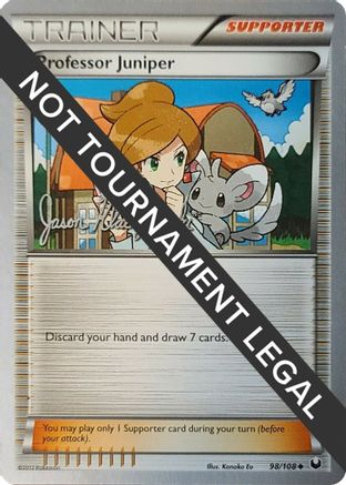 [PKM] Professor Juniper (98/108) (Darkrai Deck - Jason Klaczynski) [World Championships 2013]