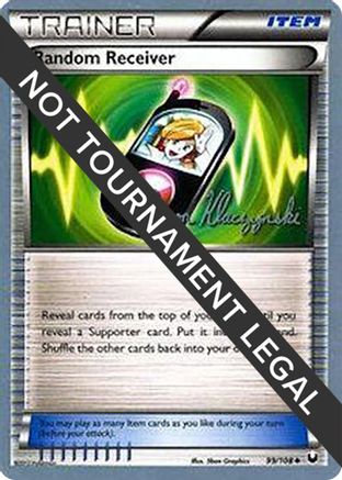 [PKM] Random Receiver (99/108) (Darkrai Deck - Jason Klaczynski) [World Championships 2013]