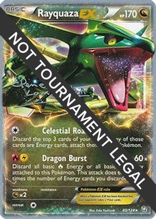 [WC PKM-R] Rayquaza EX (85/124) (Anguille Sous Roche - Clement Lamberton) [World Championships 2013]