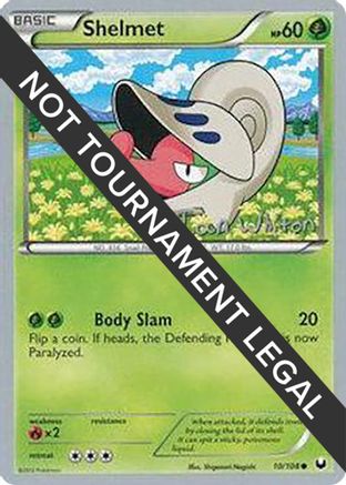[PKM] Shelmet (10/108) (American Gothic - Ian Whiton) [World Championships 2013]