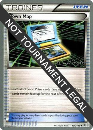 [WC TR] Town Map (136/149) (American Gothic - Ian Whiton) [World Championships 2013]