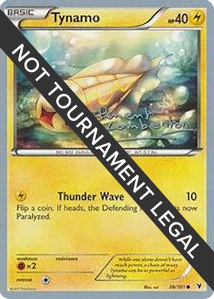 [WC PKM-C] Tynamo (38/101) (Anguille Sous Roche - Clement Lamberton) [World Championships 2013]