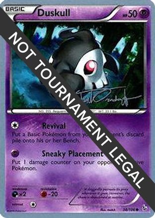[WC PKM-C] Duskull (38/106) (Trevgor - Trent Orndorff) [World Championships 2014]