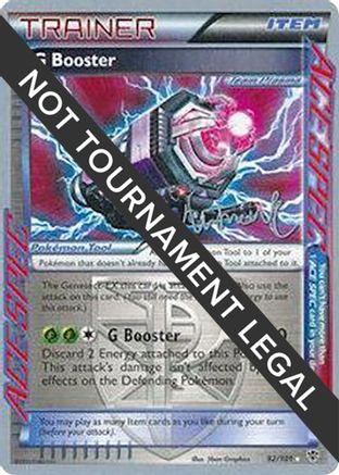 [PKM] G Booster (92/101) (Emerald King - Andrew Estrada) [World Championships 2014]