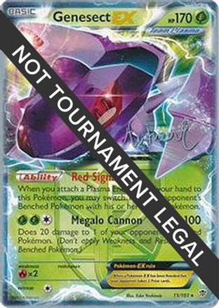 [PKM] Genesect EX (11/101) (Emerald King - Andrew Estrada) [World Championships 2014]