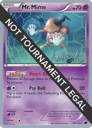 [PKM] Mr. Mime (47/116) (Emerald King - Andrew Estrada) [World Championships 2014]
