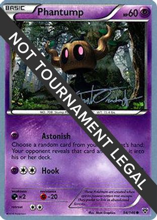 [PKM] Phantump (54/146) (Trevgor - Trent Orndorff) [World Championships 2014]