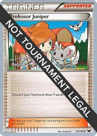 [PKM] Professor Juniper (98/108) (Trevgor - Trent Orndorff) [World Championships 2014]