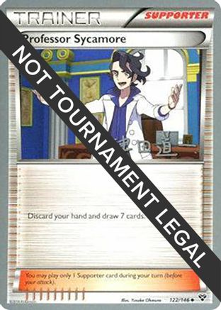 [PKM] Professor Sycamore (122/146) (Crazy Punch - Michikazu Tsuda) [World Championships 2014]