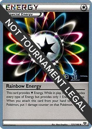 [PKM] Rainbow Energy (131/146) (Crazy Punch - Michikazu Tsuda) [World Championships 2014]