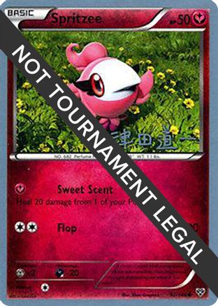 [PKM] Spritzee (92/146) (Crazy Punch - Michikazu Tsuda) [World Championships 2014]