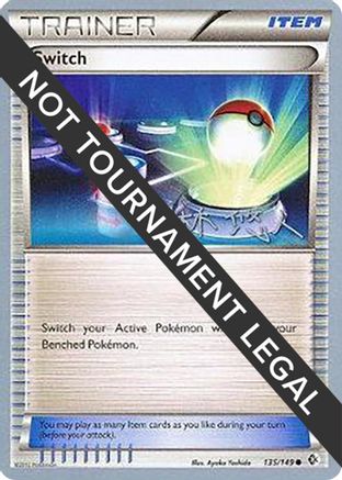 [PKM] Switch (135/149) (Plasma Power - Haruto Kobayashi) [World Championships 2014]
