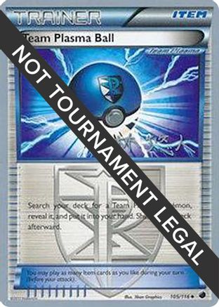 [PKM] Team Plasma Ball (105/116) (Plasma Power - Haruto Kobayashi) [World Championships 2014]