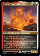{R} Phlage, Titan of Fire's Fury (Foil Etched) [Modern Horizons 3][MH3 493]