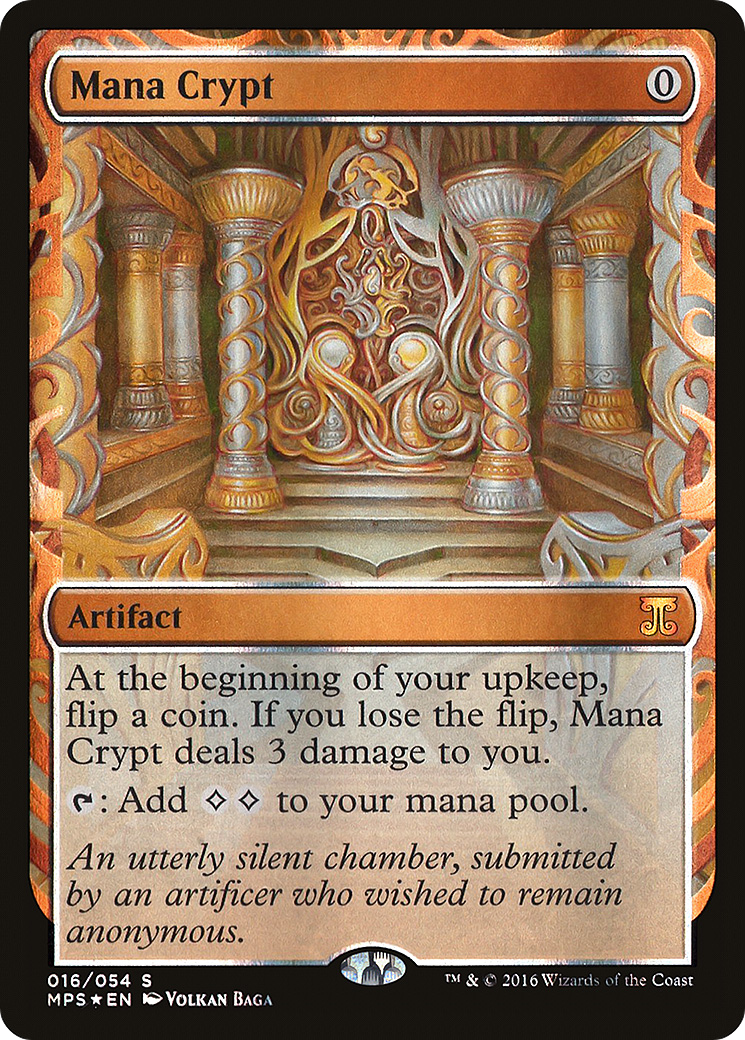 {R} Mana Crypt [Kaladesh Inventions][MPS 016] - Misty Mountain Games