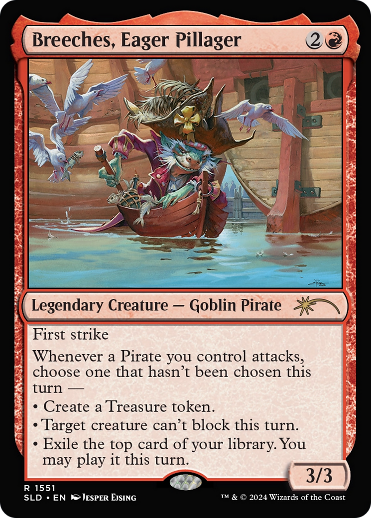 Breeches, Eager Pillager [SLD-1551]  Foil