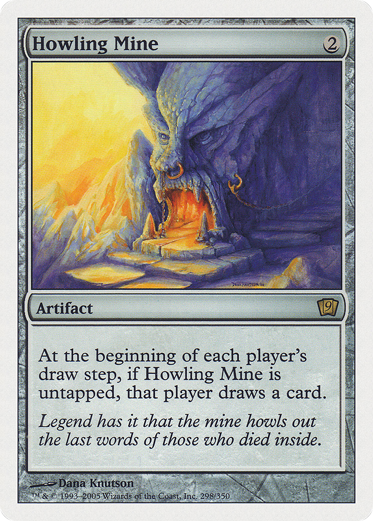 {R} Howling Mine [Ninth Edition][9ED 298]