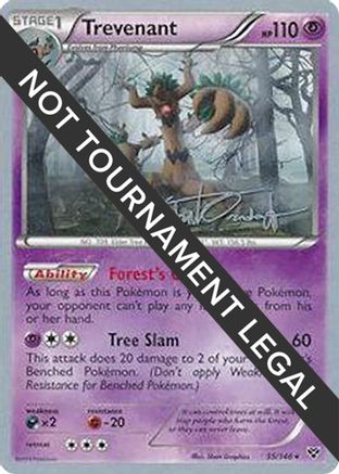 [WC PKM-R] Trevenant (55/146) (Trevgor - Trent Orndorff) [World Championships 2014]