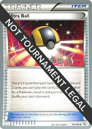 [PKM] Ultra Ball (99/106) (Crazy Punch - Michikazu Tsuda) [World Championships 2014]
