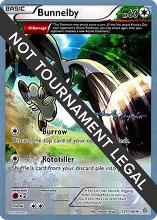 [PKM] Bunnelby (121/160) (Primal Groudon - Alejandro Ng-Guzman) [World Championships 2015]