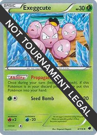 [WC PKM-C] Exeggcute (4/116) (HonorStoise - Jacob Van Wagner) [World Championships 2015]