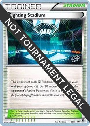 [PKM] Fighting Stadium (90/111) (The Flying Hammer - Rowan Stavenow) [World Championships 2015]