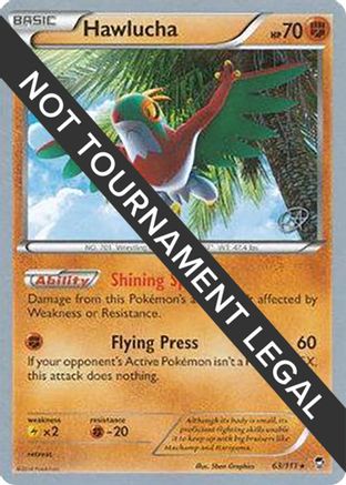 [PKM] Hawlucha (63/111) (The Flying Hammer - Rowan Stavenow) [World Championships 2015]