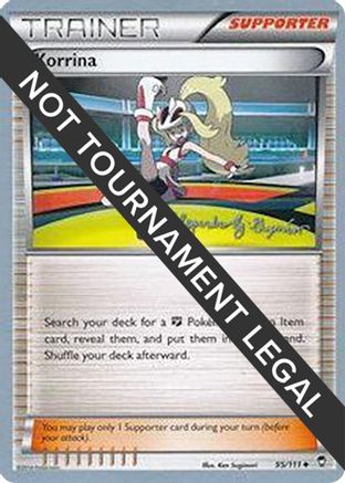 [PKM] Korrina (95/111) (Primal Groudon - Alejandro Ng-Guzman) [World Championships 2015]