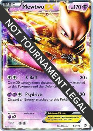 [PKM] Mewtwo EX (54/113) (HonorStoise - Jacob Van Wagner) [World Championships 2015]