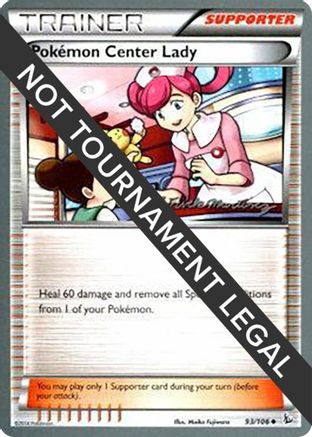 [WC TR] Pokemon Center Lady (93/106) (Punches 'n' Bites - Patrick Martinez) [World Championships 2015]