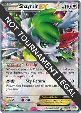 [PKM] Shaymin EX (77/108) (The Flying Hammer - Rowan Stavenow) [World Championships 2015]