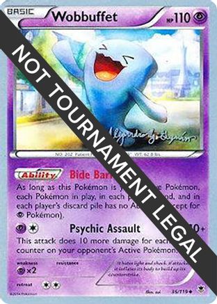 [WC PKM-C] Wobbuffet (36/119) (Primal Groudon - Alejandro Ng-Guzman) [World Championships 2015]