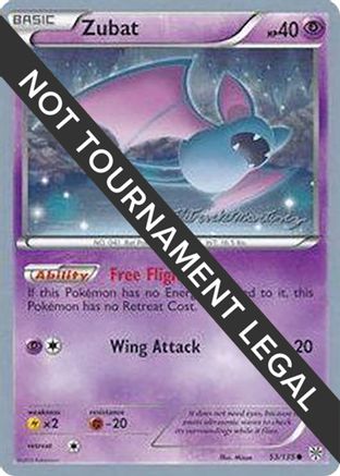 [PKM] Zubat (53/135) (Punches 'n' Bites - Patrick Martinez) [World Championships 2015]