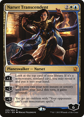 {R} Narset Transcendent [Dragons of Tarkir][DTK 225]