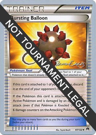 [PKM] Bursting Balloon (97/122) (Bebe - Jesper Eriksen) [World Championships 2016]