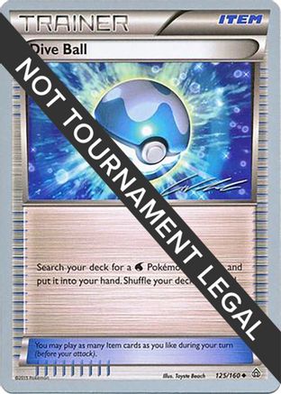 [PKM] Dive Ball (125/160) (Ninja Blitz - Cody Walinski) [World Championships 2016]