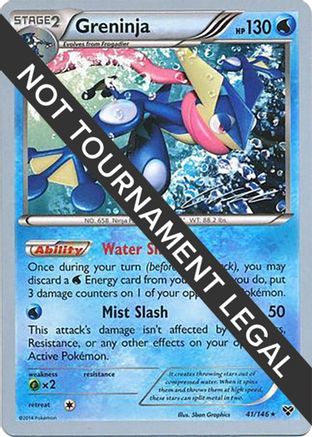 [WC PKM-R] Greninja (41/146) (Ninja Blitz - Cody Walinski) [World Championships 2016]