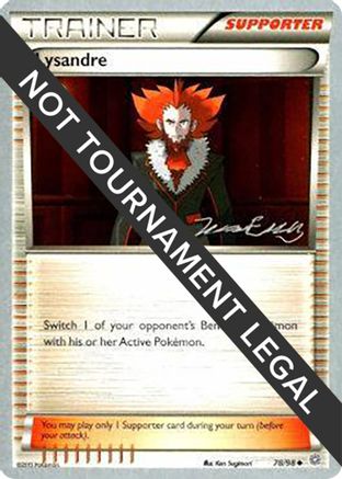 [WC TR] Lysandre (78/98) (Bebe - Jesper Eriksen) [World Championships 2016]