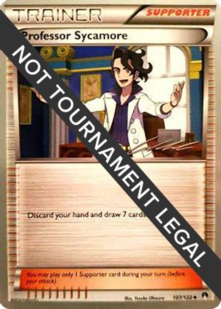 [WC TR] Professor Sycamore (107/122) (Ninja Blitz - Cody Walinski) [World Championships 2016]