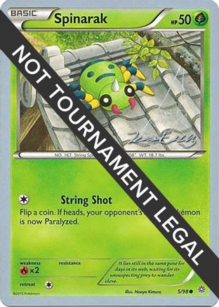 [WC PKM-C] Spinarak (5/98) (Bebe - Jesper Eriksen) [World Championships 2016]