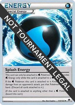 [PKM] Splash Energy (113/122) (Ninja Blitz - Cody Walinski) [World Championships 2016]