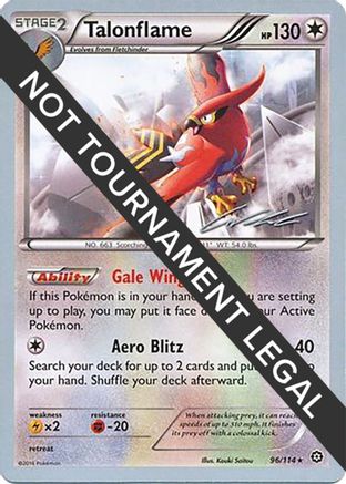 [WC PKM-R] Talonflame (96/114) (Ninja Blitz - Cody Walinski) [World Championships 2016]