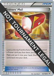 [PKM] Trainers' Mail (92/108) (Black Dragon - Shuntu Sadahiro) [World Championships 2016]